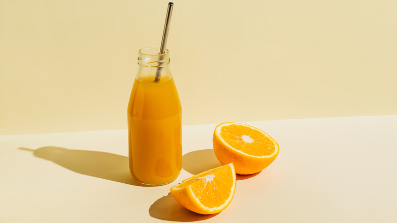 fresh orange juice