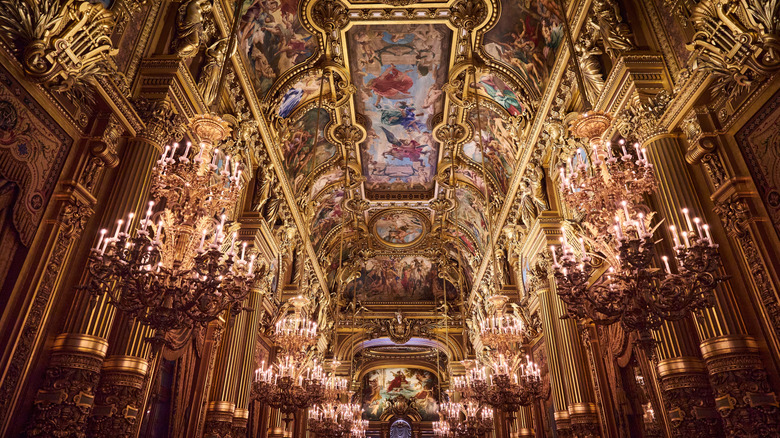 Palais Garnier interior in Paris