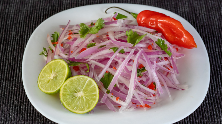 prepared salsa criolla