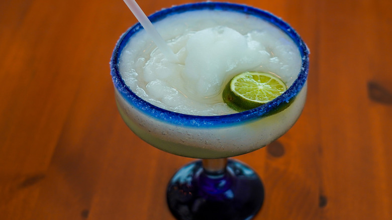 isolated frozen margarita