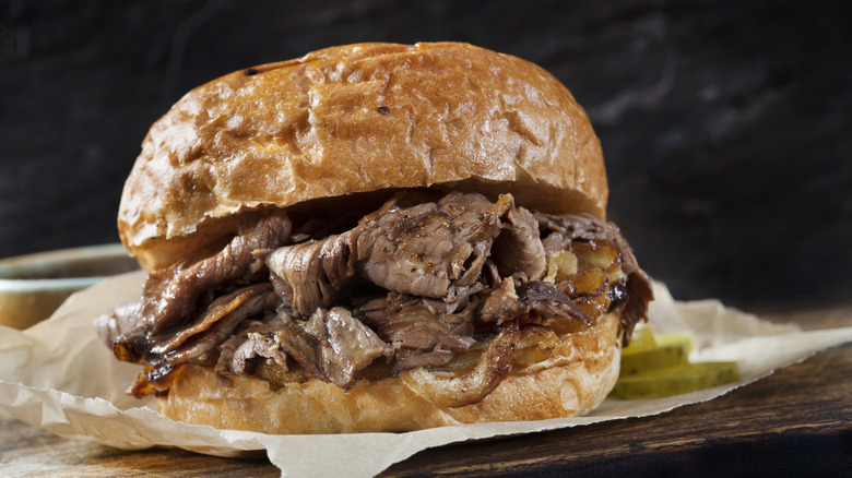 Roast beef sandwich