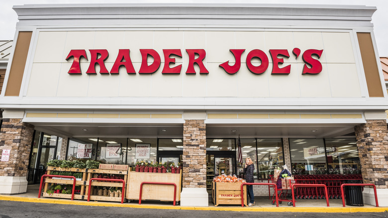 Trader Joe's sign in front of parking lot