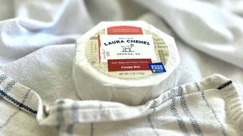 Laura Chenel Soft Ripened Goat Cheese package