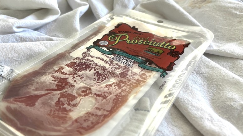 Trader Joe's Sliced Prosciutto package
