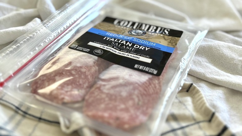 Columbus Italian Dry Salame package