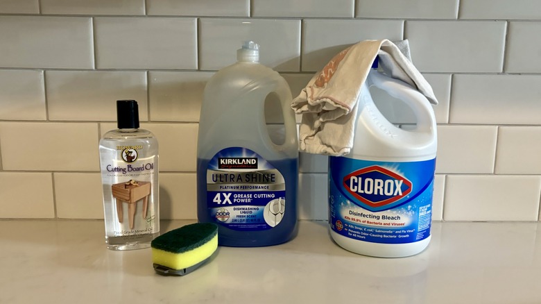 Cleaning supplies