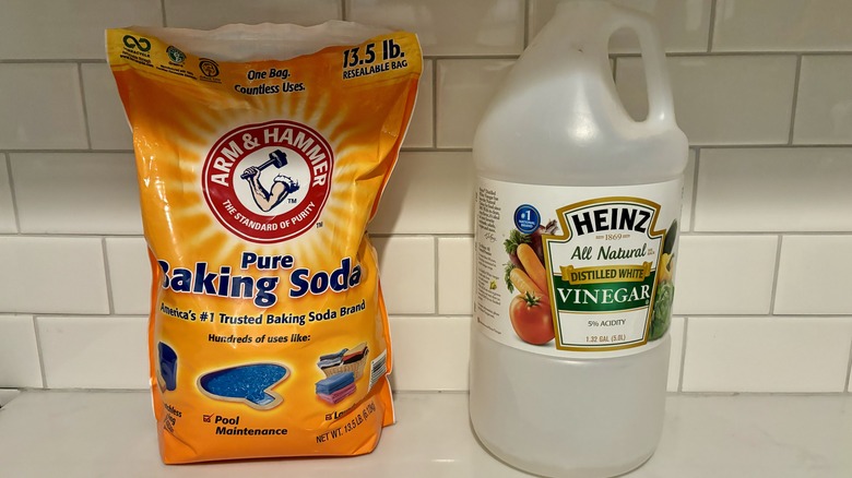 baking soda and vinegar