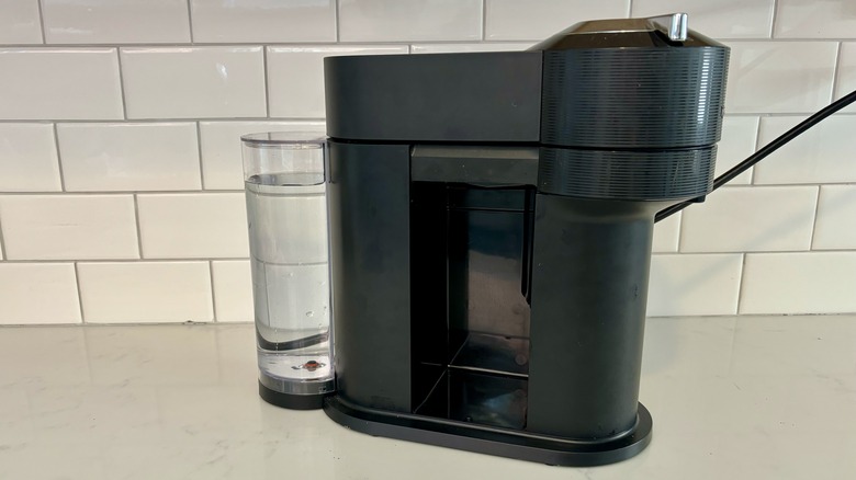 Nespresso with full water compartment