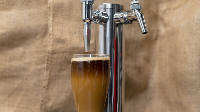 Nitro coffee draft