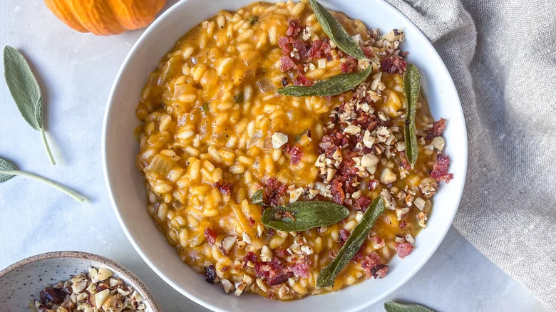 Autumn Harvest Pumpkin Risotto