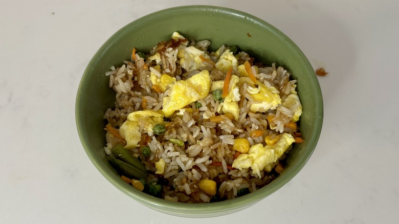 Fried rice in a bowl