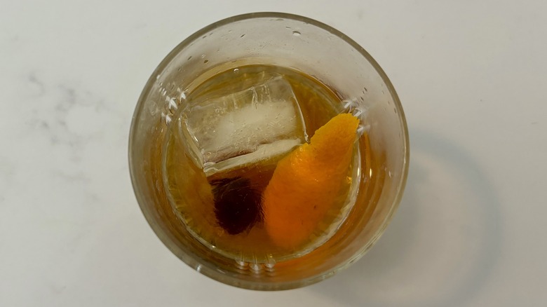 Close up of cocktail