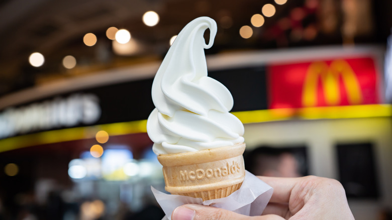 McDonald's soft serve cone