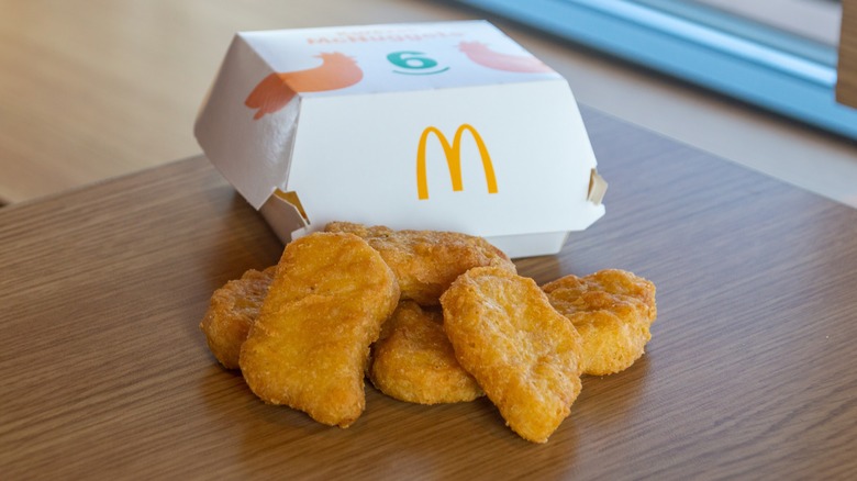 Order of chicken McNuggets