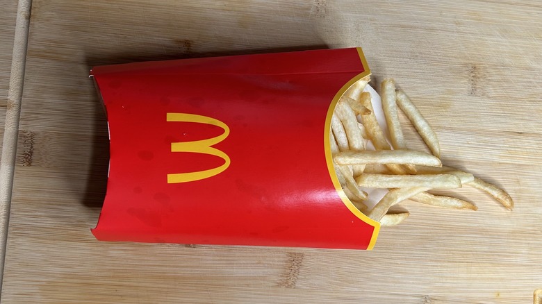 Package of McDonald's Fries
