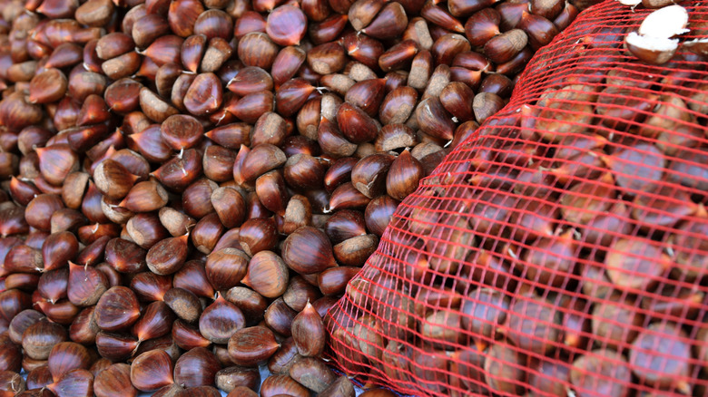 bags of chestnuts