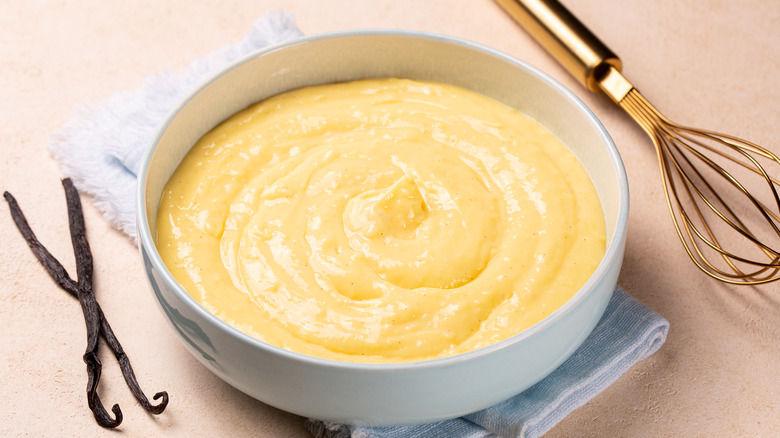 Bowl of custard