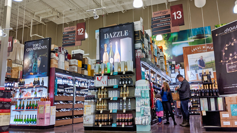 Inside a Total Wine & More