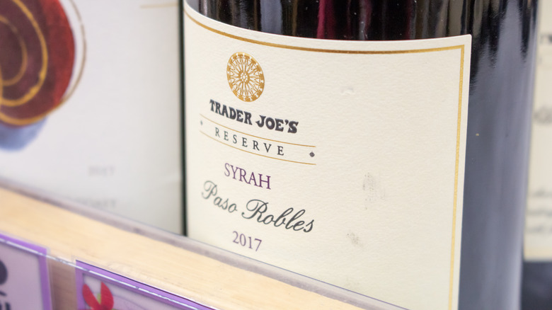 Trader Joe's reserve wine