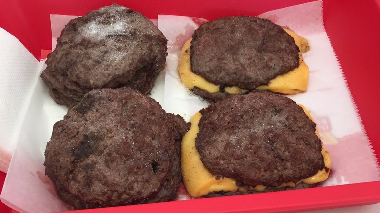 In-N-Out Flying Dutchman burgers