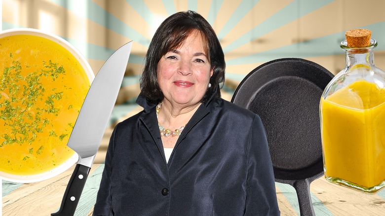 Ina Garten and cooking ingredients