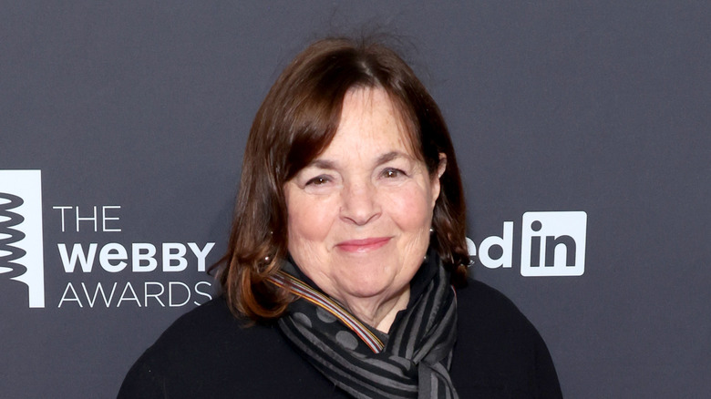 Ina Garten smiling at event