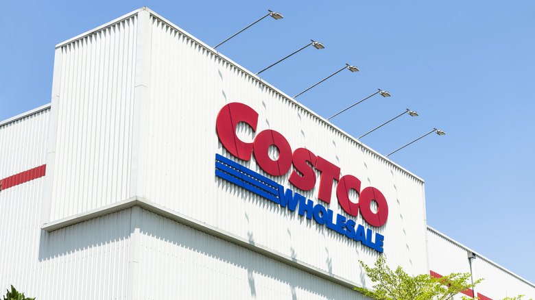A Costco store seen from outside.