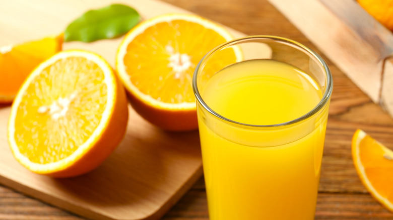 Fresh squeeze orange juice