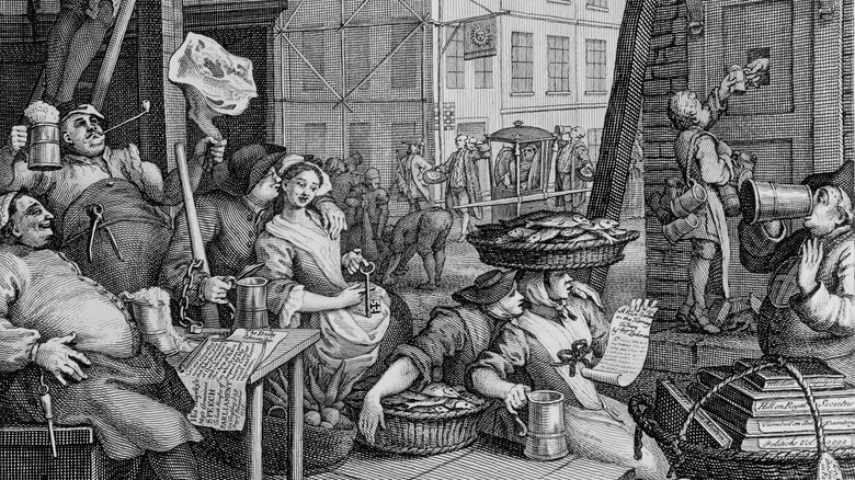 Beer Street by William Hogarth