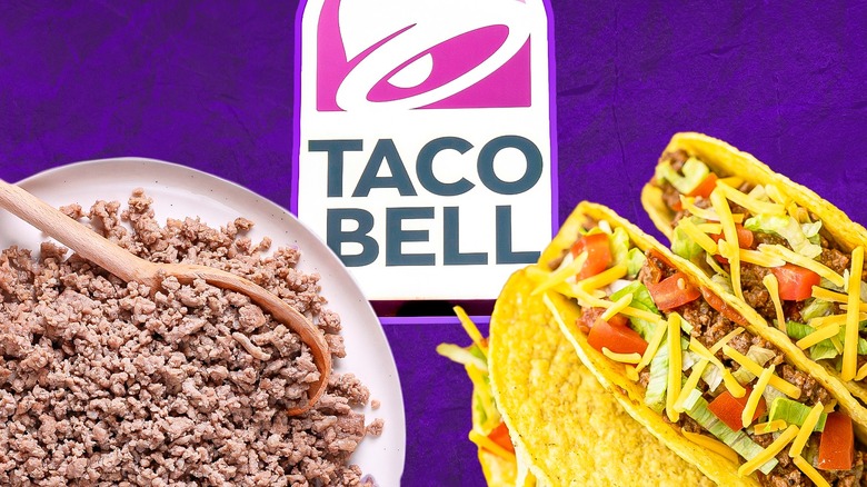 Taco Bell tacos and meat