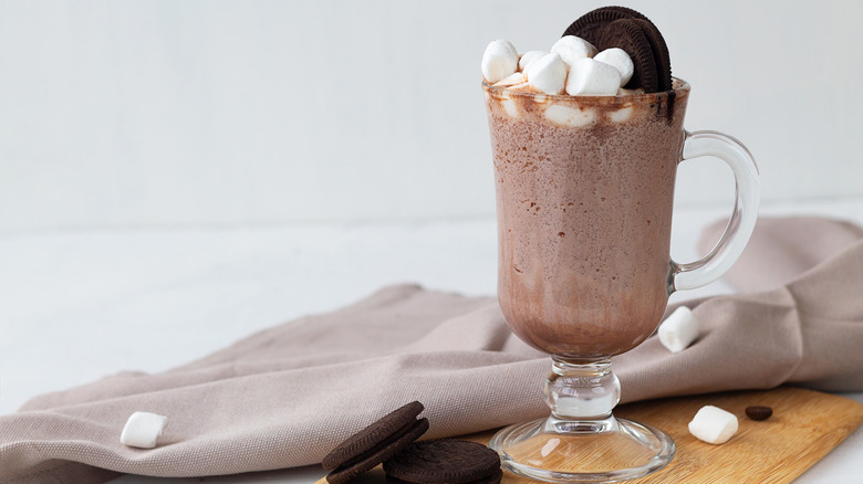 Frozen hot chocolate