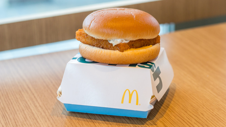 McDonald's Filet-O-Fish sandwich