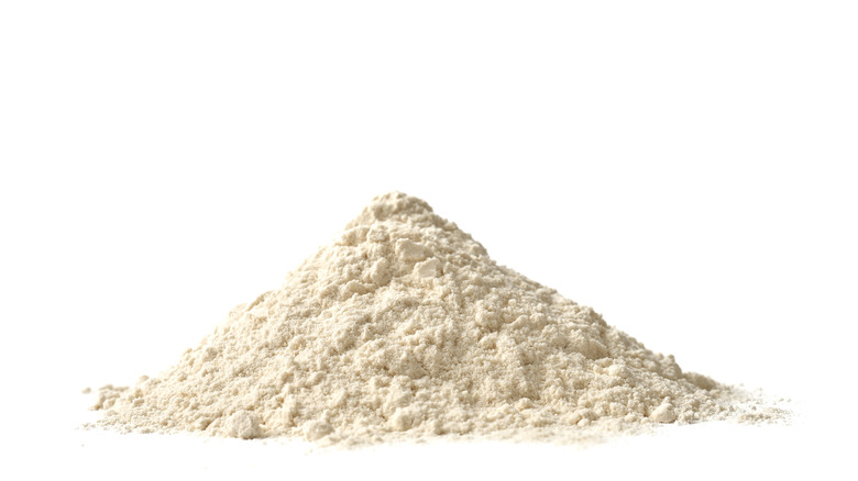 pile of flour