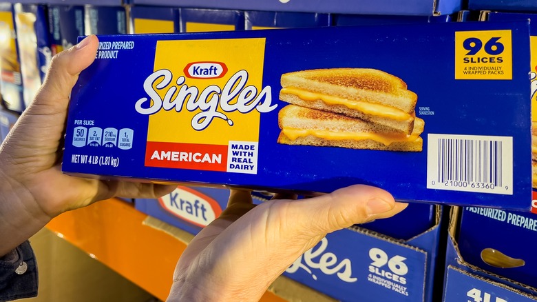 Kraft singles packaging