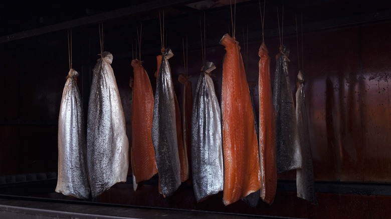 salmon sides in smoker