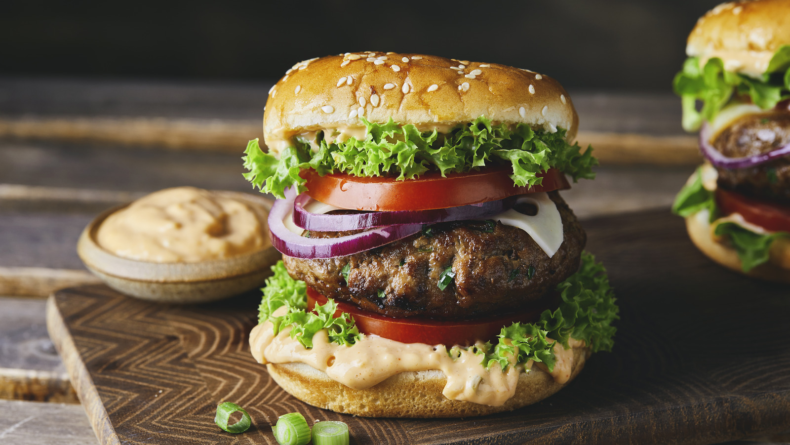 Make a leaner (but still delicious) burger by going half vegetarian