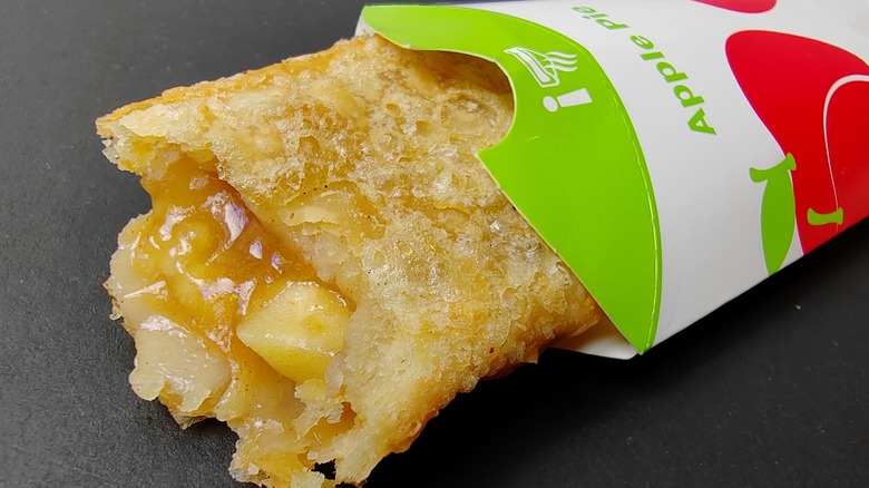 mcdonald's apple pie in the sleeve