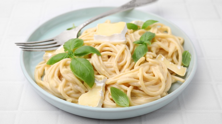 Pasta with Brie