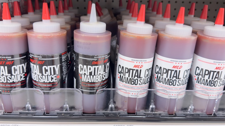 Capital City Mambo Sauce bottles