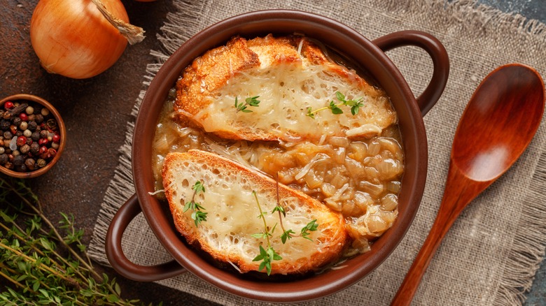 French onion soup