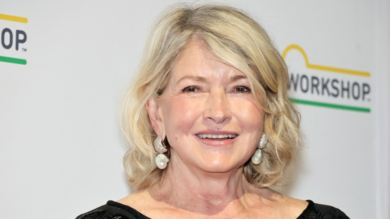 Martha Stewart smiling