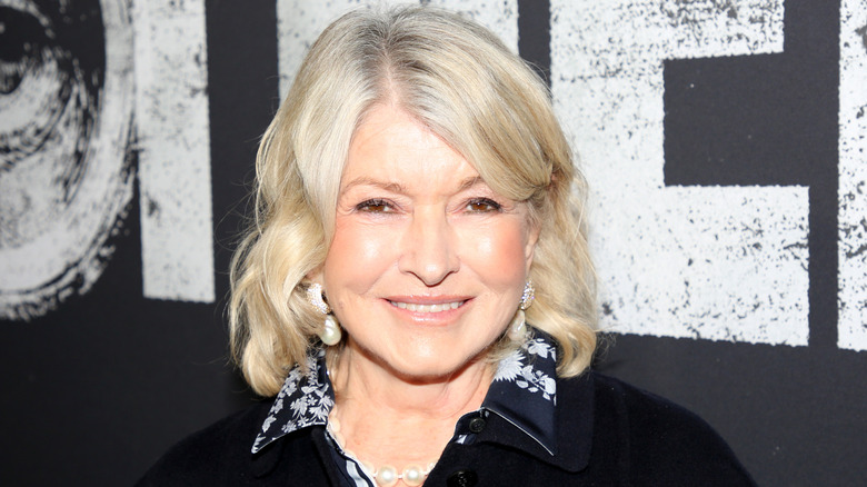 Martha Stewart smiling