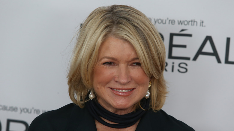 Martha Stewart smiling