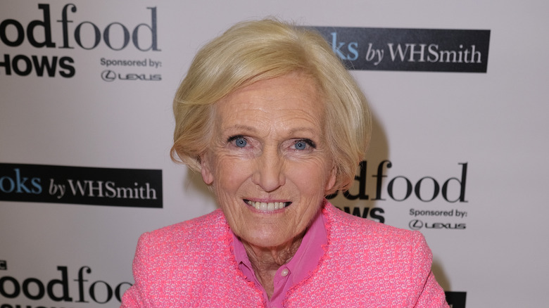 Mary Berry smiling