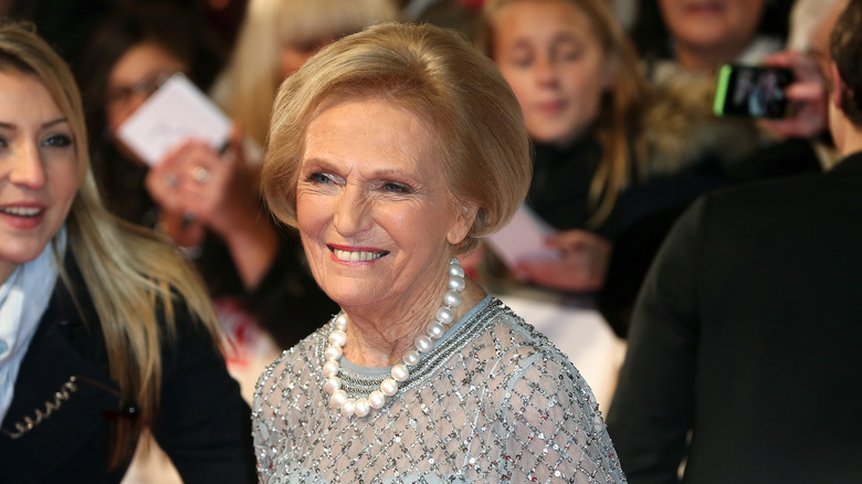 Mary Berry smiling
