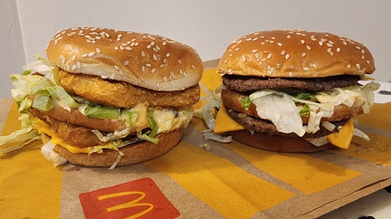 Chicken Big Mac and Big Mac