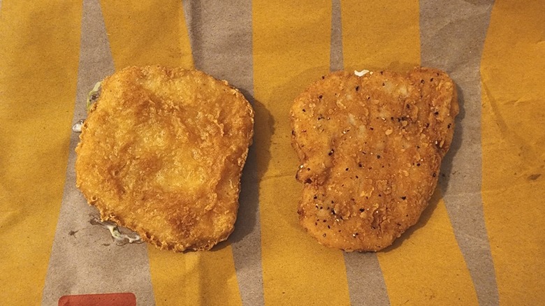 McDonald's chicken patties