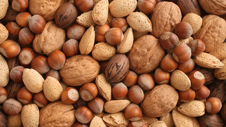 various nuts