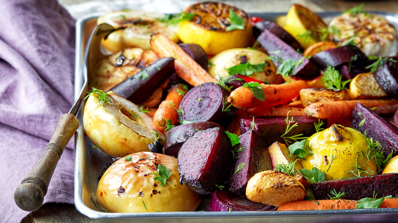 Roasted vegetables