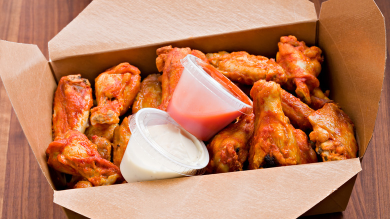 chicken wings box
